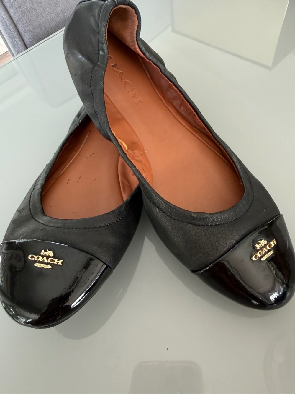 Ballerine black COACH 7B